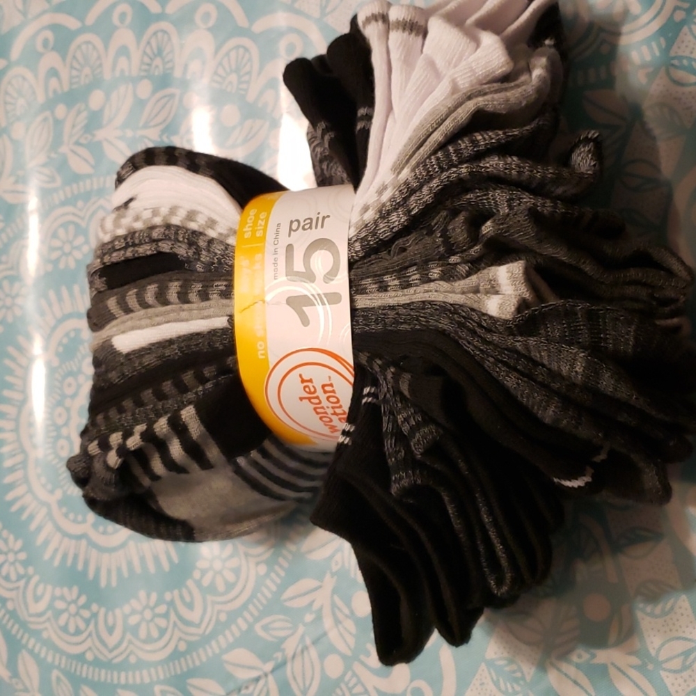 15 pair Boy Socks
